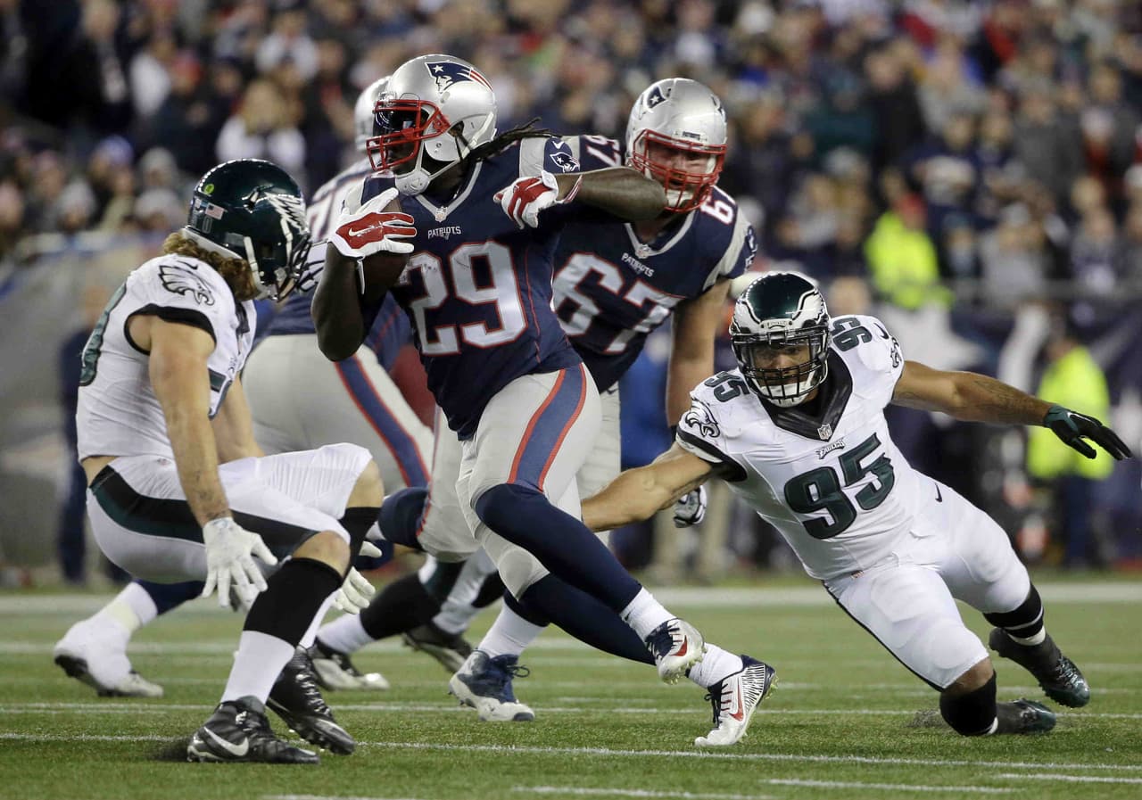 LeGarrette Blount de los Patriots fuera por el resto de la temporada