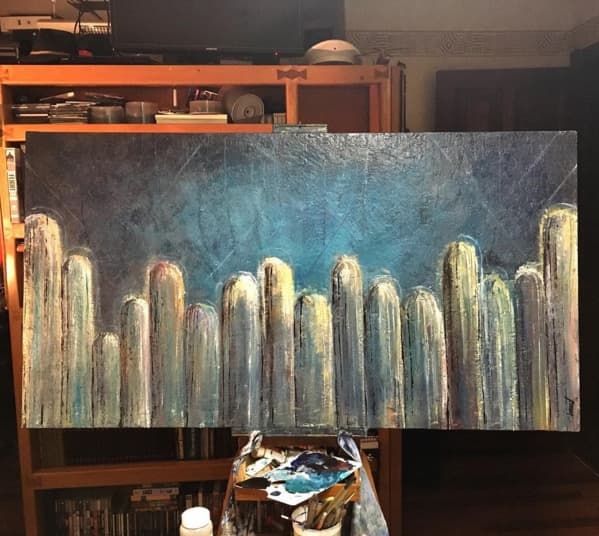 A esta obra la tituló "El órgano del desierto".