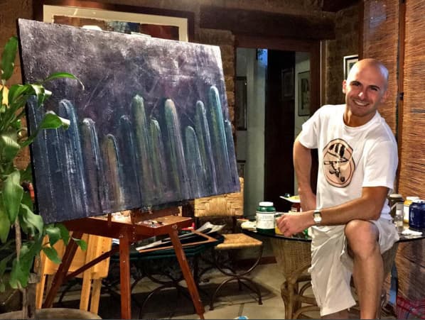 Es muy talentoso, no cabe duda que es un verdadero artista.