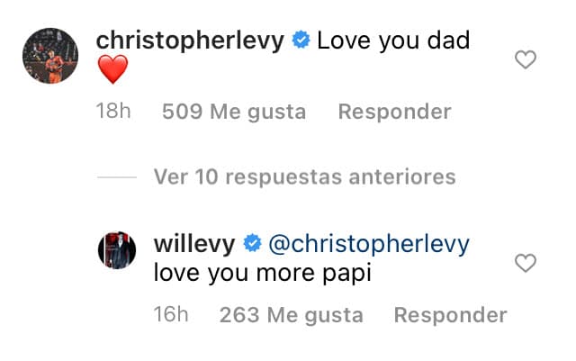 Padre e hijo intercambiaron amorosos mensajes a distancia mientras el joven continua con su recuperación en Florida.
<br>