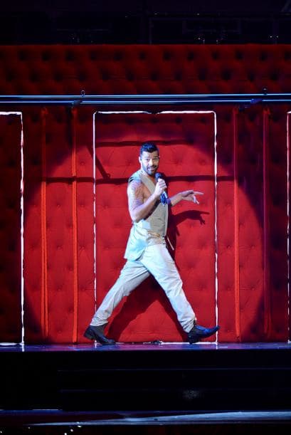 ¡Era el momento de ver la presentación de Ricy Martin!