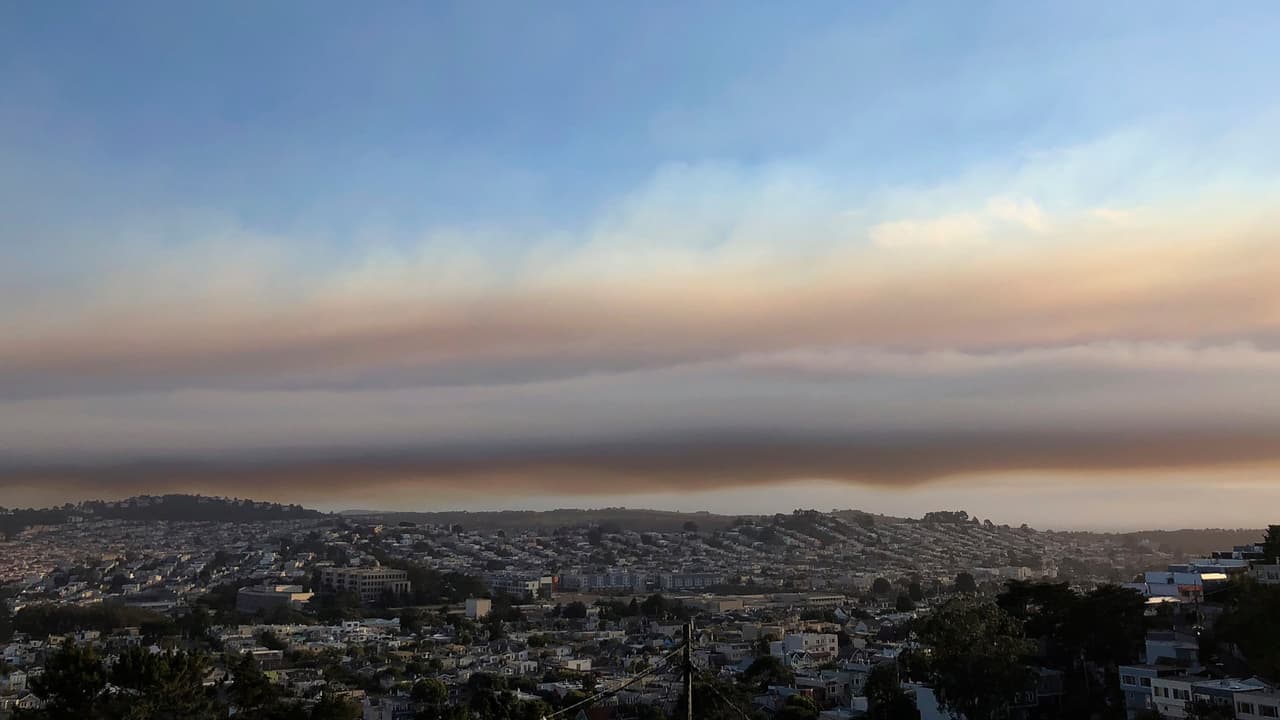 Decenas de incendios provocan que la calidad del aire en el Área de la Bahía sea la peor de todo el mundo