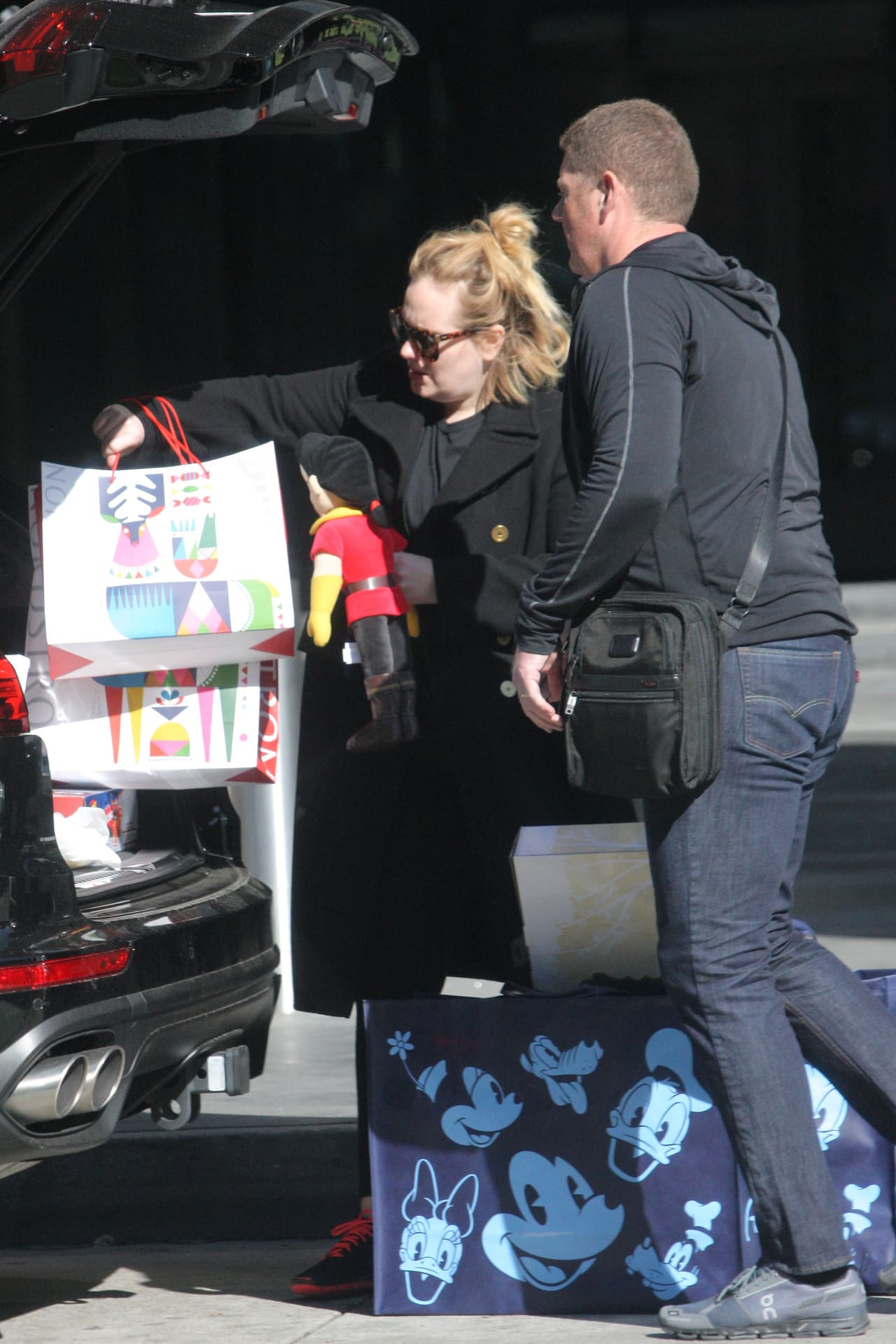 Ahora a meterlo todo a la cajuela del auto.