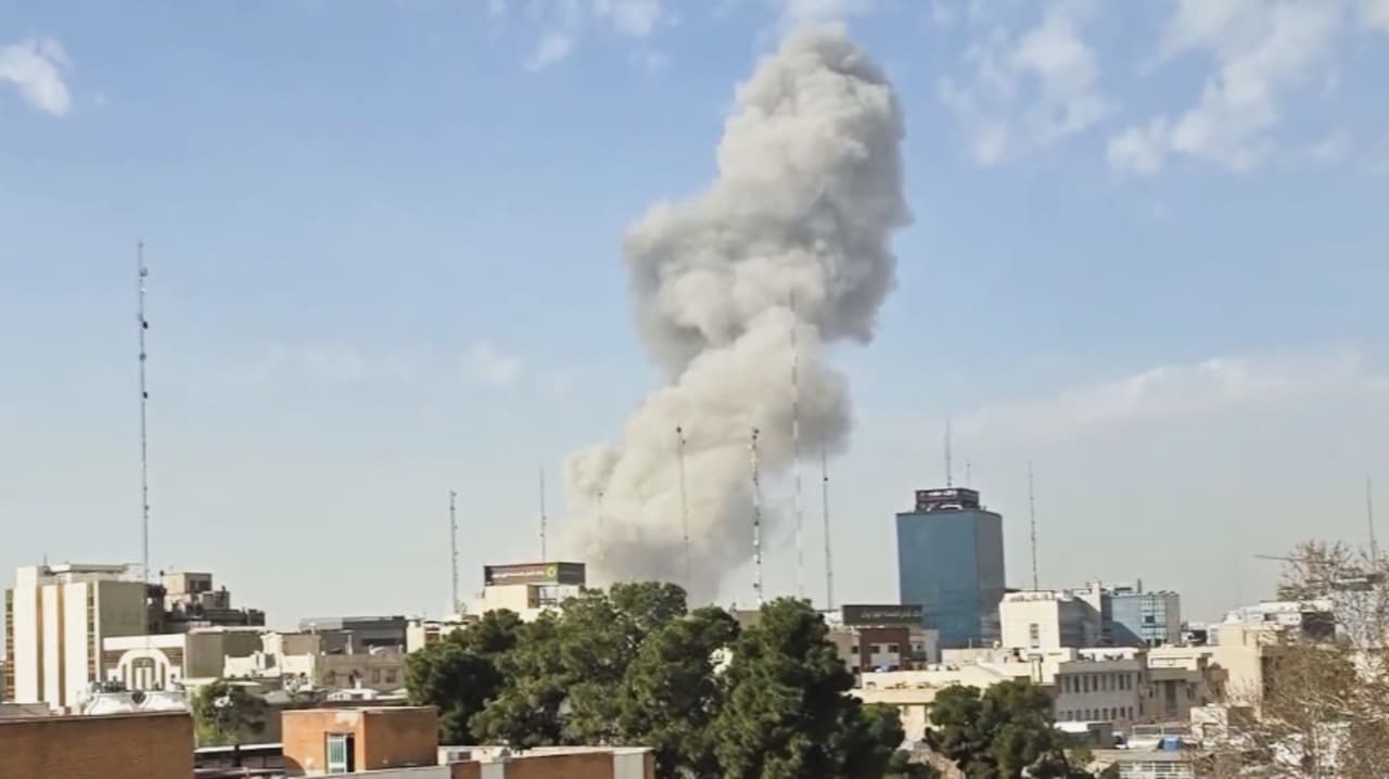 Impactantes imágenes de los ataques militares ejecutados por EEUU e Israel en contra de Irán