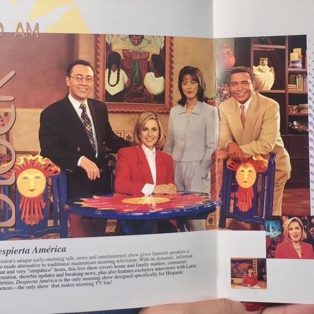 Para celebrarlo algunos de los conductores que fueron parte del equipo del show matutino decidieron esculcar en su álbum fotográfico y recordar a través de las redes sociales los buenos momentos que pasaron en Despierta América.