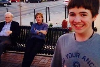 Una selfie con Warren Buffett y Paul McCartney