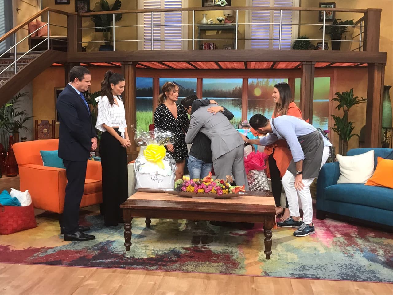 Todos en Despierta América querían que Arelis y su pequeñita se sintieran protegidas.