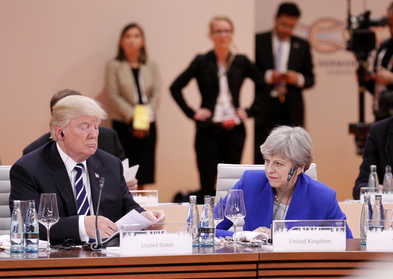 Con la canción 'American idiot' en todas las radios: así recibirán los británicos a Donald Trump