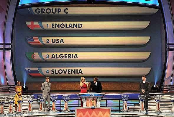 Estados Unidos la tendrá difícil ante Inglaterra. ambsos son favoritos a terminar primeros en este sector.