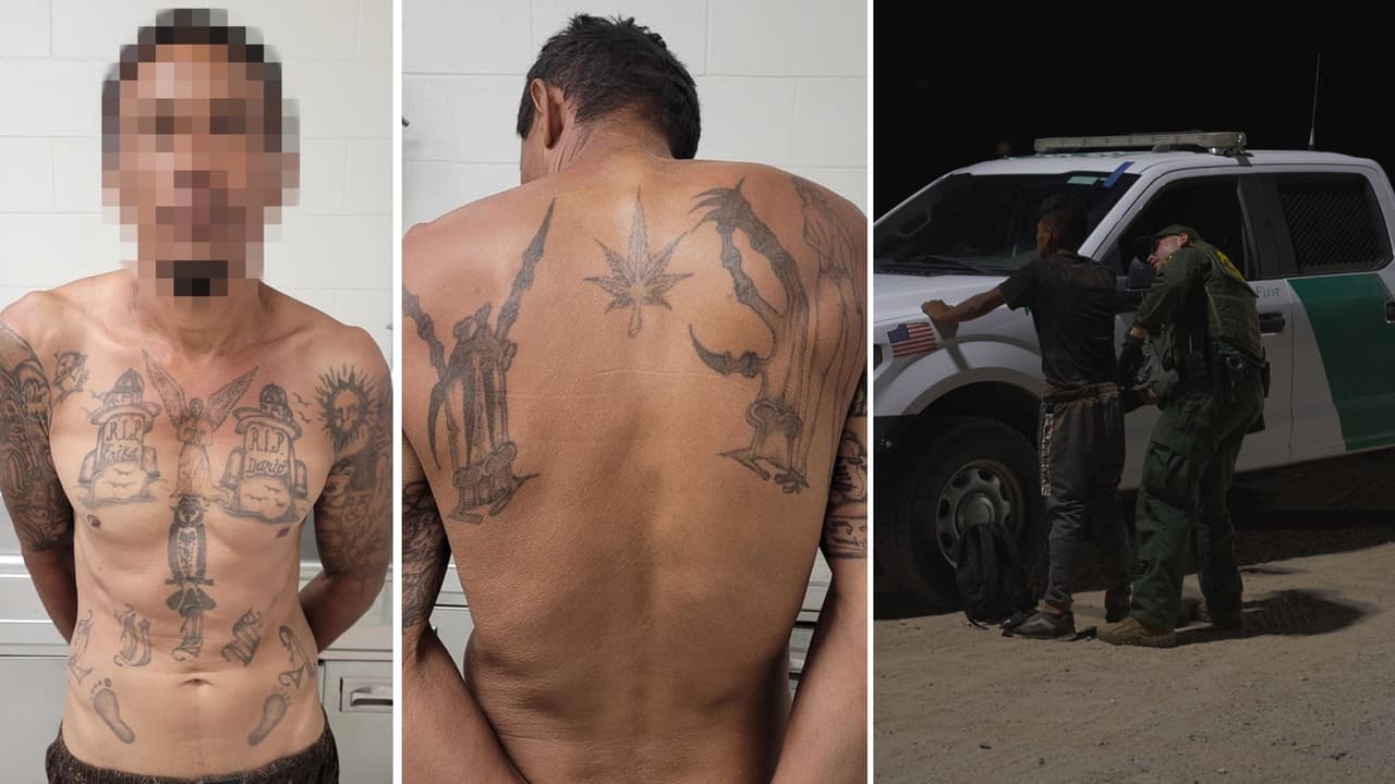 Arrestan en la frontera a un hondureño identificado como miembro de la Mara Salvatrucha