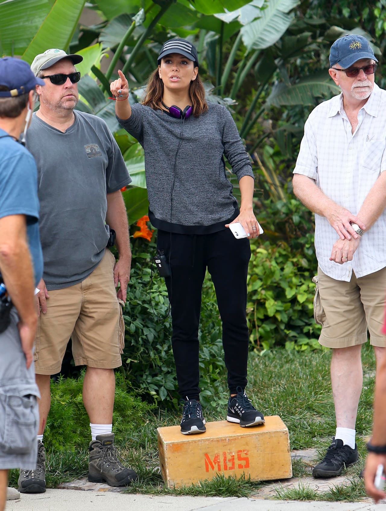 ¡Solamente que no se nos vaya a caer de ahí!