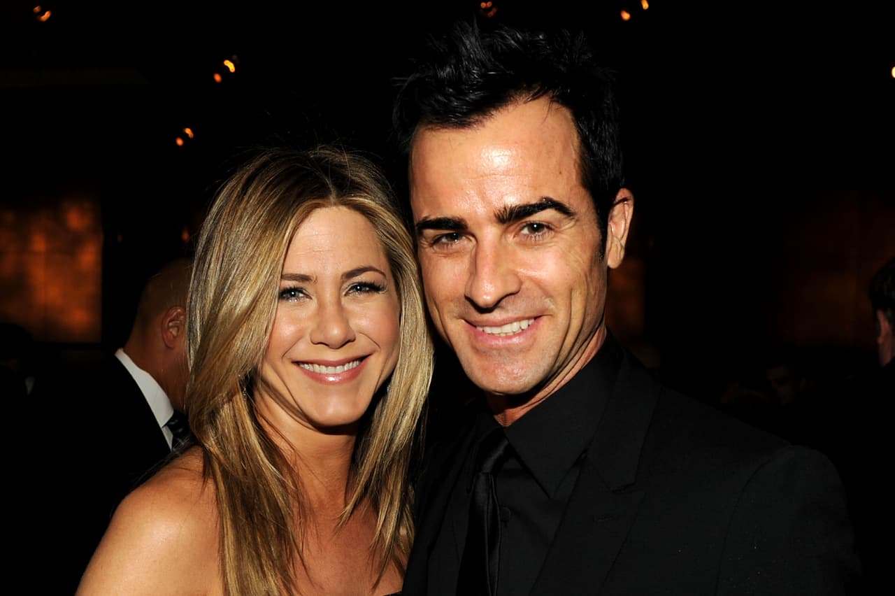 Jennifer Aniston y Justin Theroux celebran su primer aniversario de boda