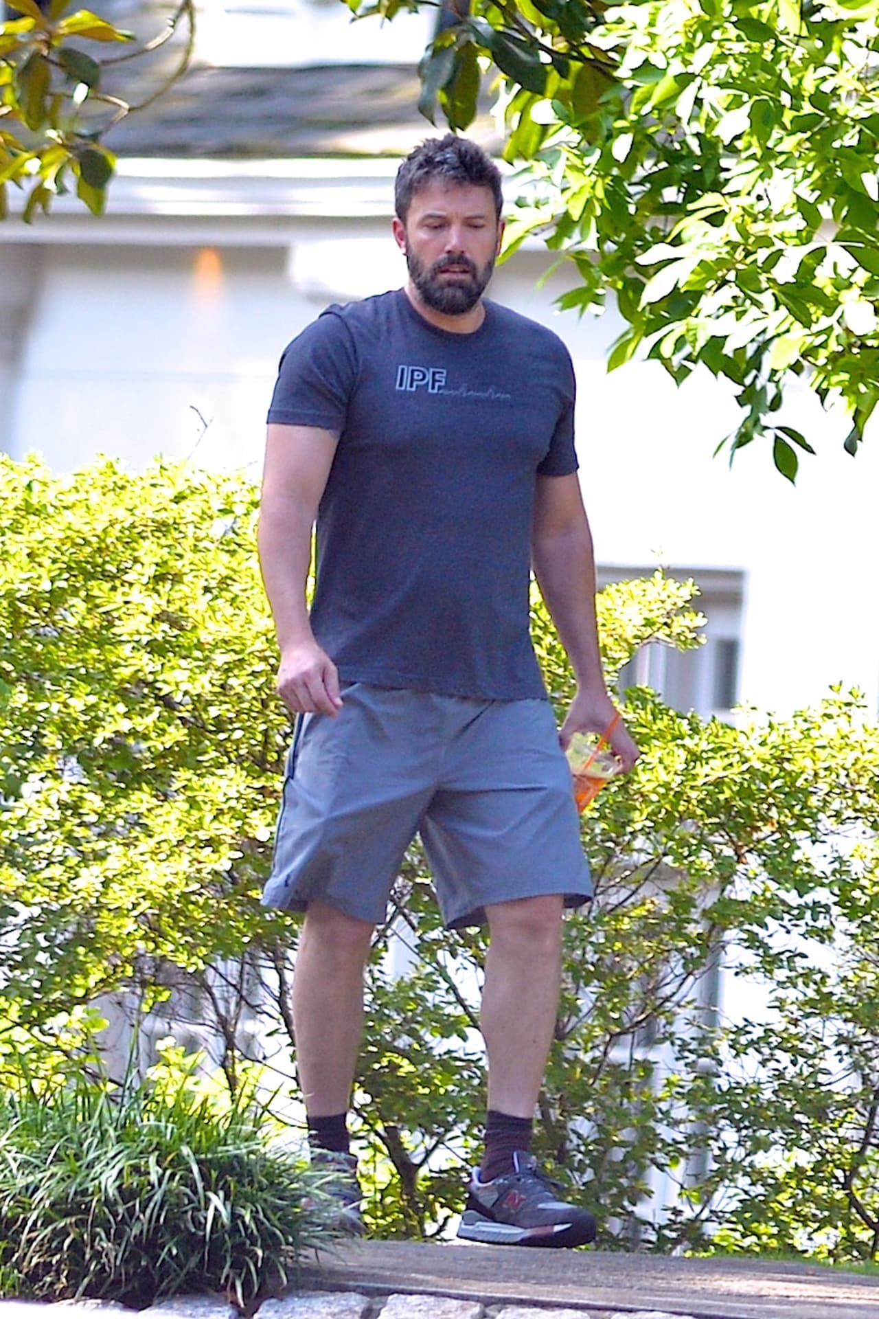 Así pasearon Ben y Jennifer Garner en familia hace unos cuantos días.