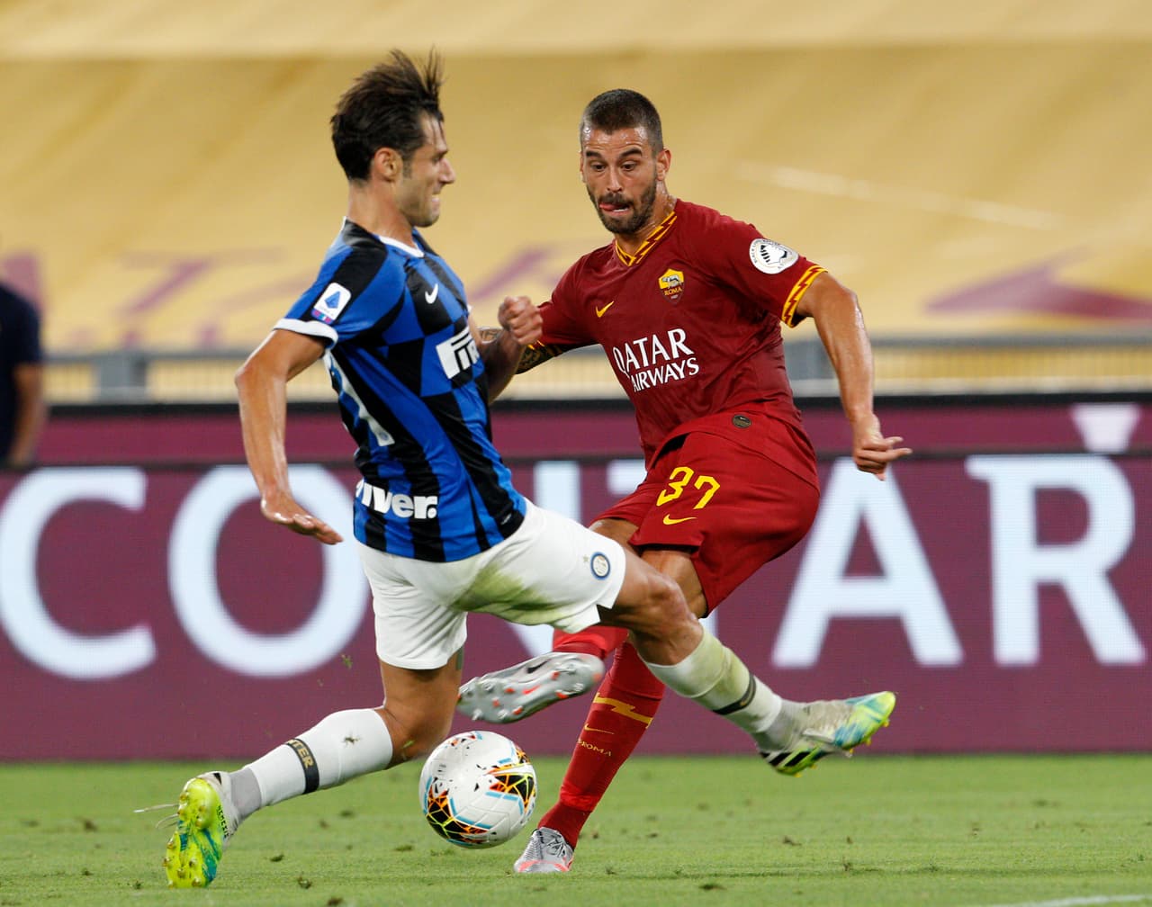 Inter y Roma participan en el único empate del día en la Serie A