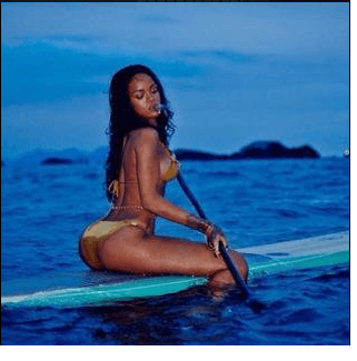 Además la originaria de Barbados, aseguró que por el momento prefiere no arriesgarse y no pasar sólo por una noche de diversión.