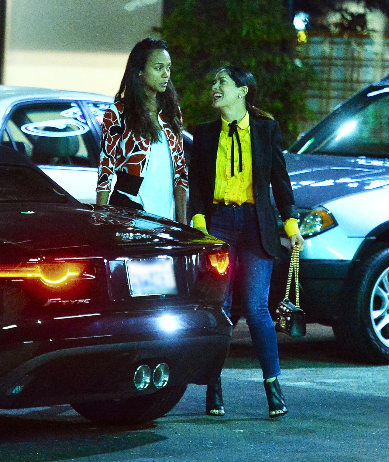 ¿Qué contará Saldaña que le da tanta risa a Salmita?