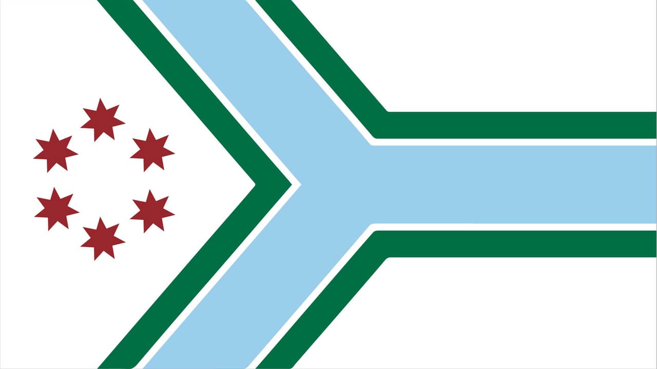El Condado Cook anunció el diseño I Will como el ganador para la nueva bandera de la localidad.