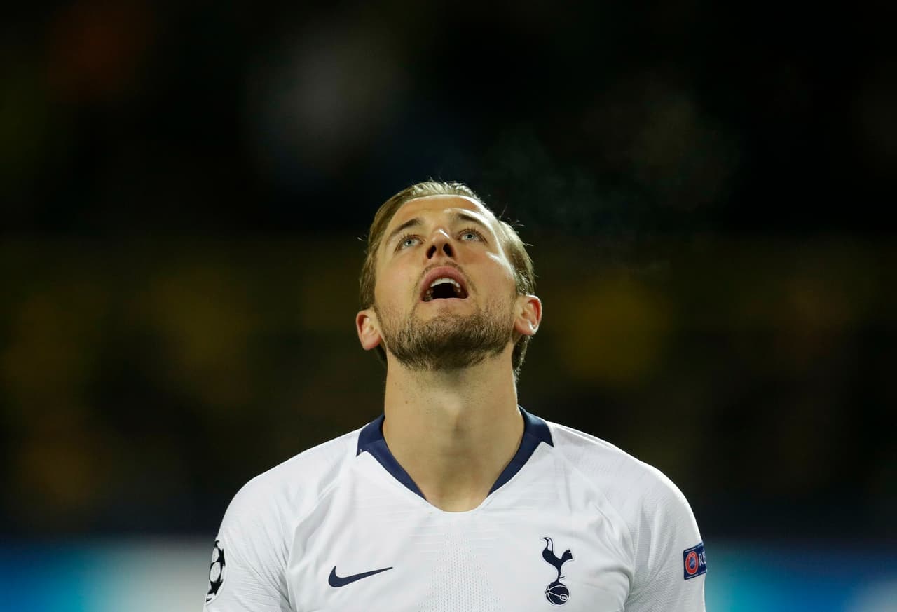 Esta fue la reacción de Harry Kane toda vez que se terminó el partido y con ello se ha sellado el pase de los Spurs a Cuartos de FInal de la Champions League.