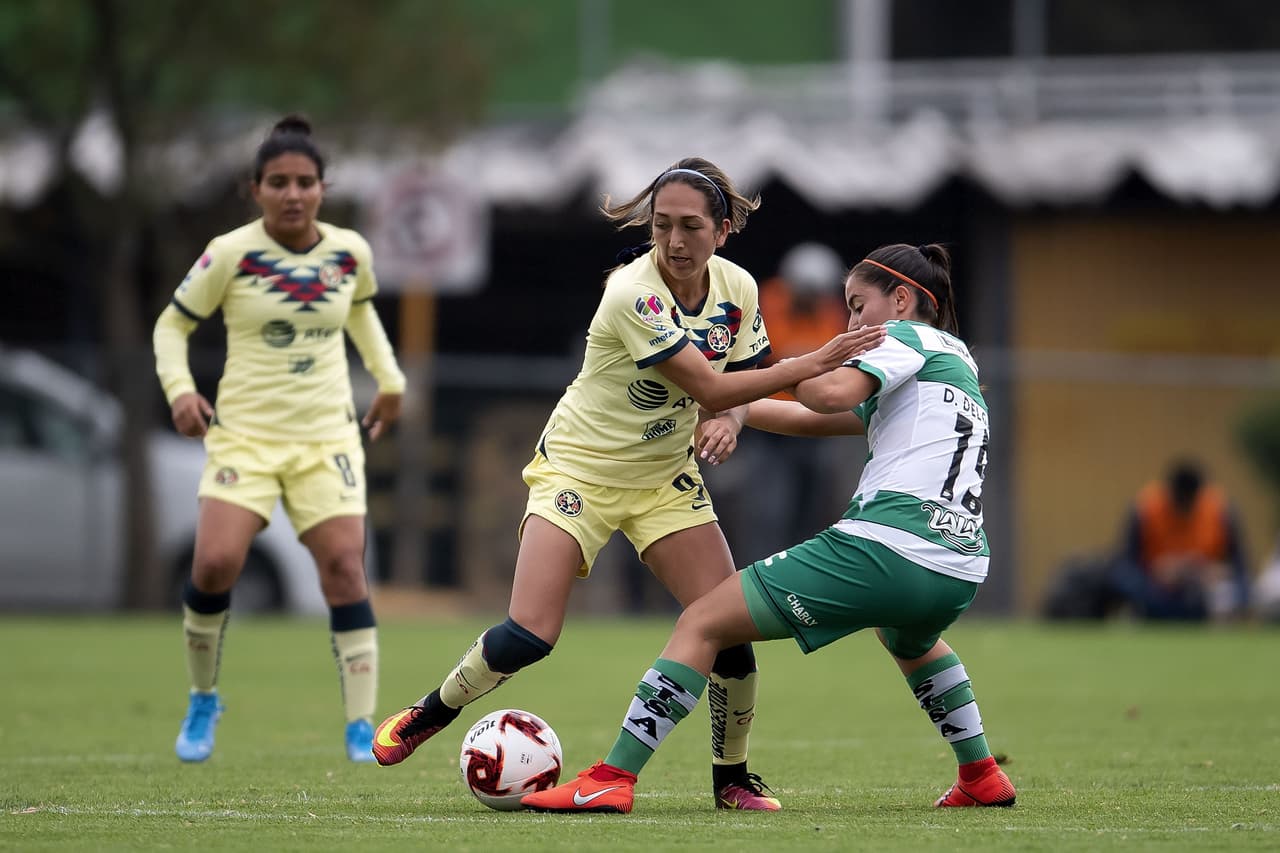 ¡Partidazo en Coapa! Duelo de poder a poder entre el América y las Guerreras del Santos Femenil que nos deleitó con una feria de goles.