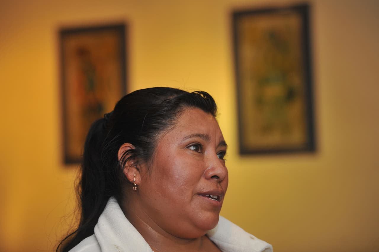 Odilia Merino fue deportada a su país de origen, Guatamela, en 2009 mientra trabajaba ilegalmente en una planta procesadora de carne en Postville.