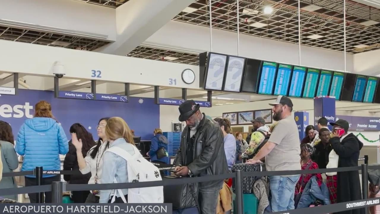 Continúan las cancelaciones de Southwest Airlines en el aeropuerto de Atlanta  
