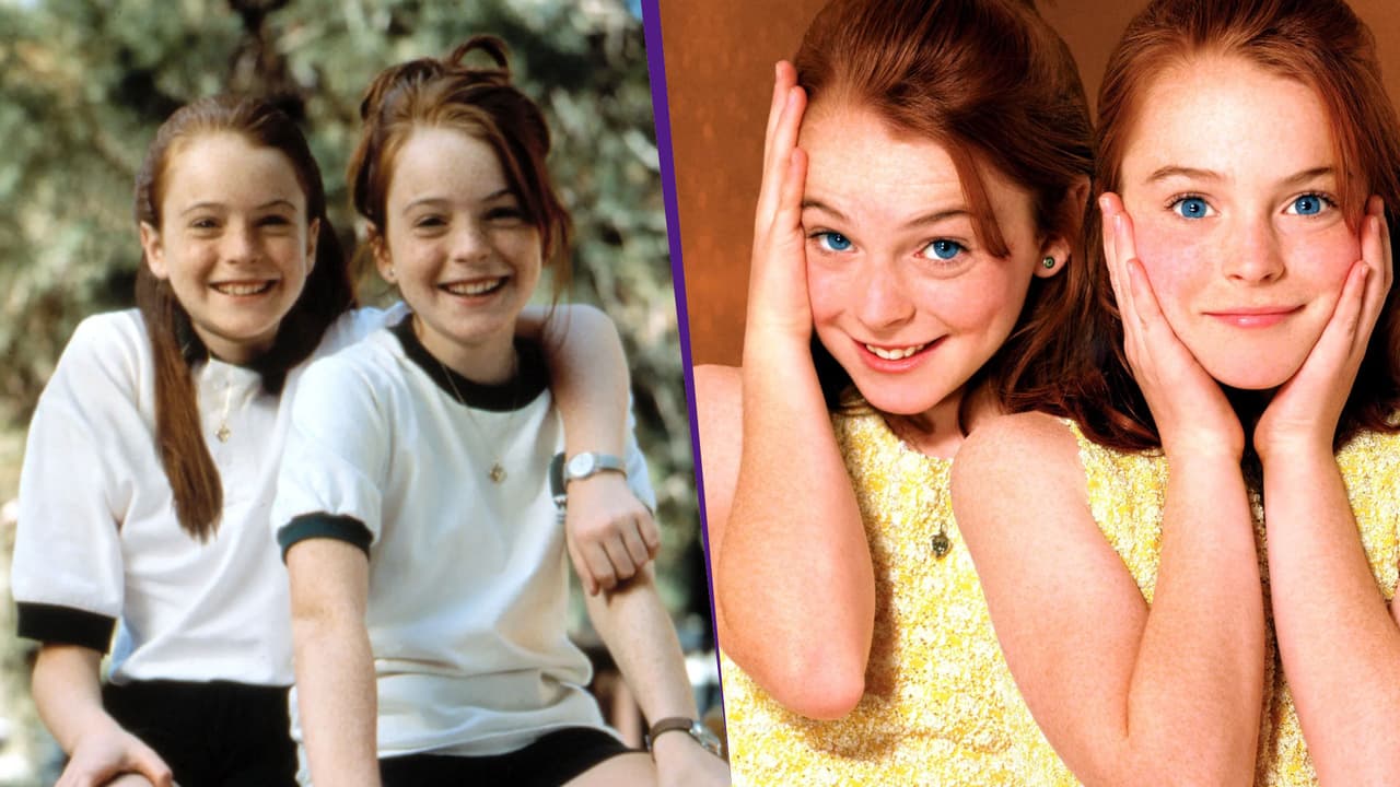 Lindsay Lohan sí tuvo una gemela en 'The Parent Trap' y otros detalles de la película
