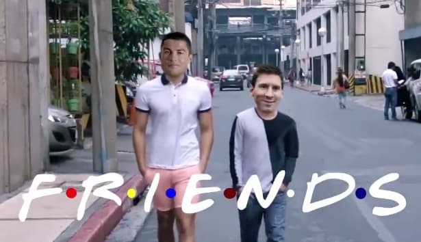 Cristiano Ronaldo y Messi se vuelven mejores amigos