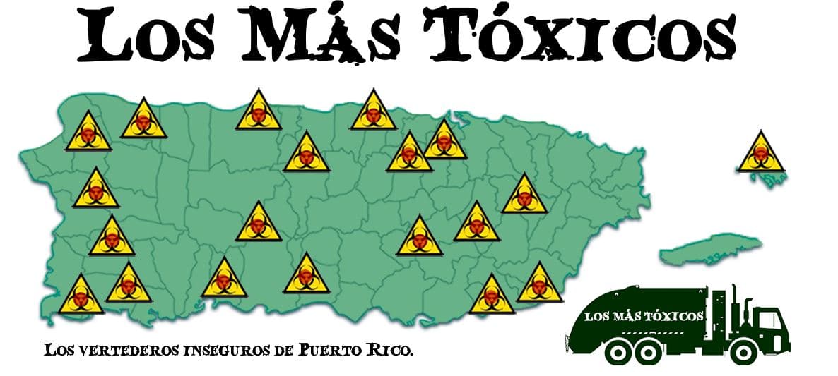 Vertederos tóxicos en Puerto Rico