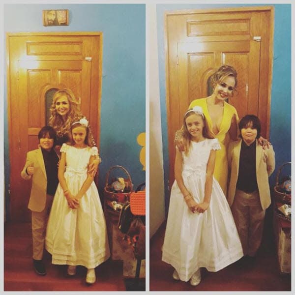 Por fortuna, 
<b><a href="http://www.univision.com/programas/novelas/gaby-spanic-asi-ha-cambiado-desde-la-usurpadora-fotos">Gaby</a></b> demostró que esa información era falsa, pues las gemelas asistieron juntas a una importante premiación en México: "¡una imagen dice más que mil palabras! ¡
<b>Te amo Dany hermana bella y nuestros hijos hermosos</b>! ¡Somos bendecidas por Dios!", escribió en Instagram.