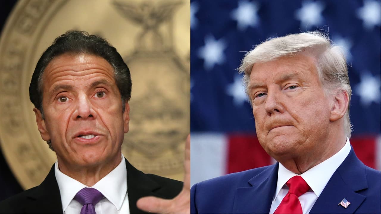 Cuomo dice que demandará a Trump si no garantiza un acceso equitativo a la vacuna contra el coronavirus