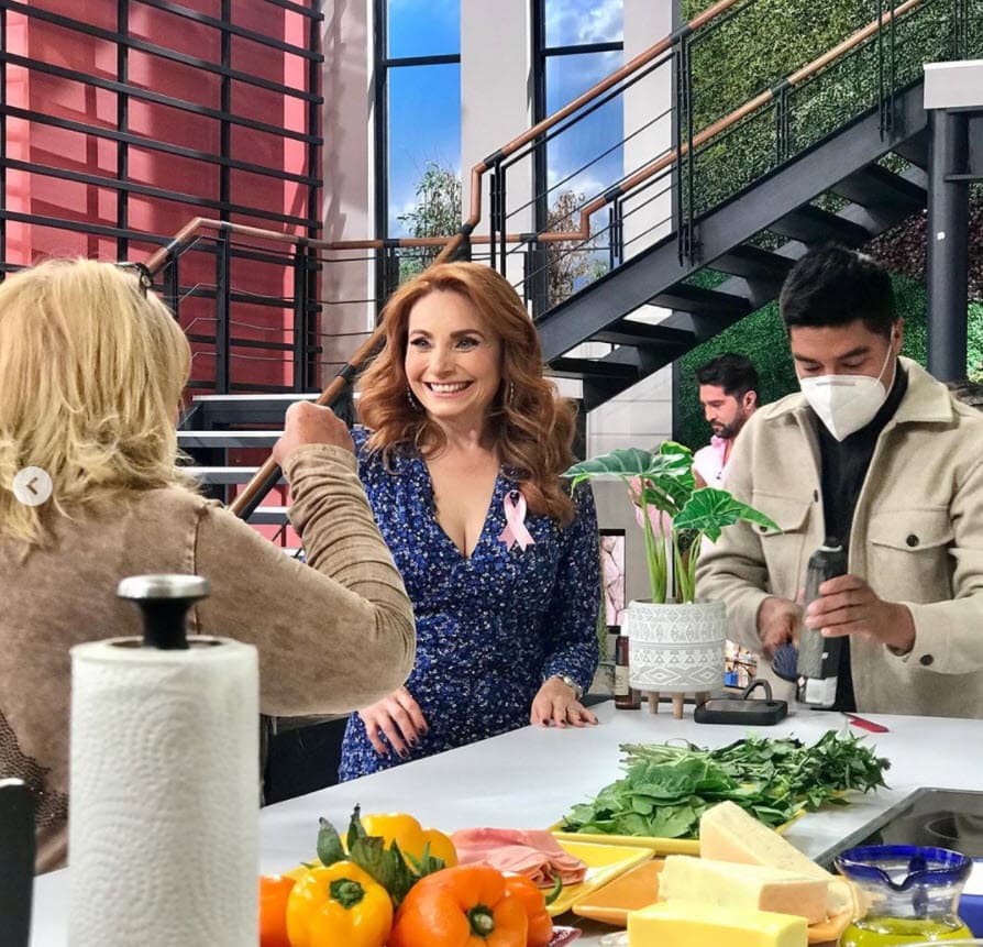 Pero en semanas recientes, la situación ha ido cambiando. La actriz ha emprendido un nuevo proyecto: la creación de un canal de YouTube en donde compartirá recetas de cocina. Lleva por nombre 
<b><a href="https://www.instagram.com/cocinandoycelebrando/" target="_blank">'Cocinando y celebrando'</a></b>
<a href="https://www.instagram.com/cocinandoycelebrando/" target="_blank">. </a>
<br>