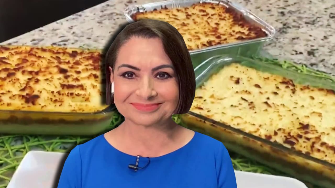 ¿
<a href="https://www.univision.com/shows/despierta-america/en-el-dia-nacional-de-la-papa-maria-antonieta-collins-preparo-un-exquisito-pastelon-con-picadillo-muy-rendidor-video">Pastelón con picadillo</a>? Esta receta de María Antonieta Collins es súper rendidora.