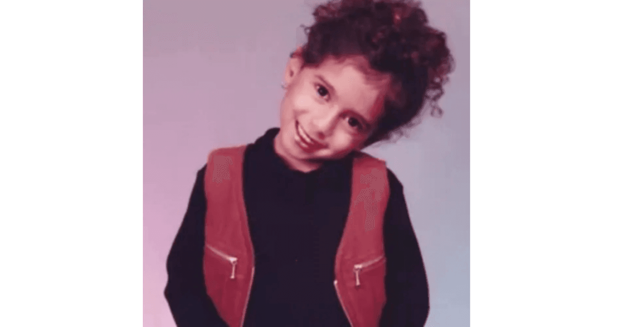 La cantante Anitta en su infancia