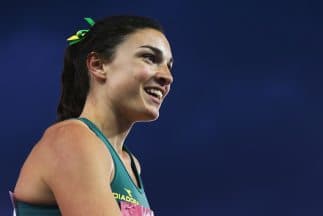 Michelle Jenneke volvió a causar sensación, ahora es Escocia.