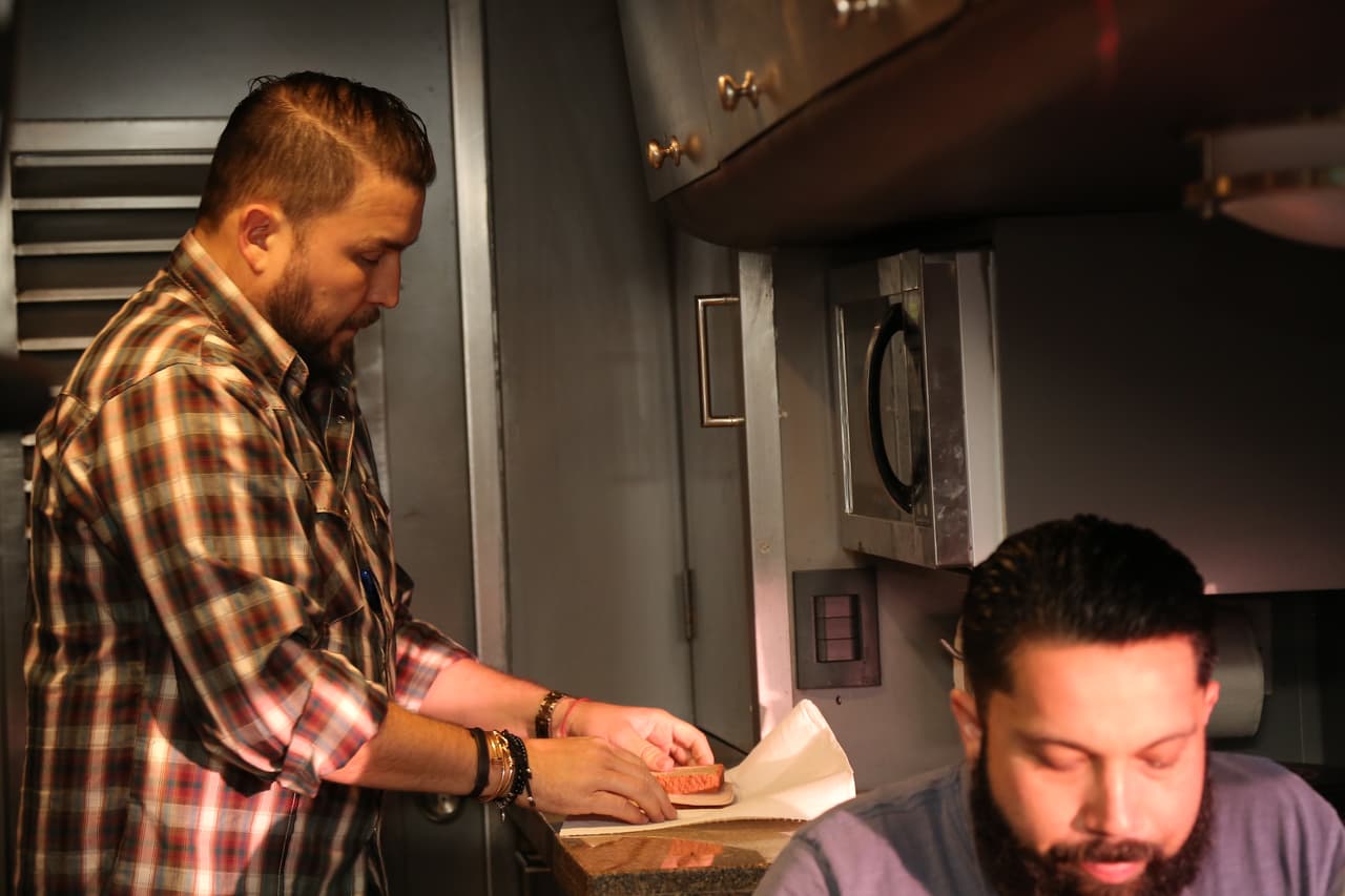 Comen bien y hacen algunas paradas antes de llegar al destino final.