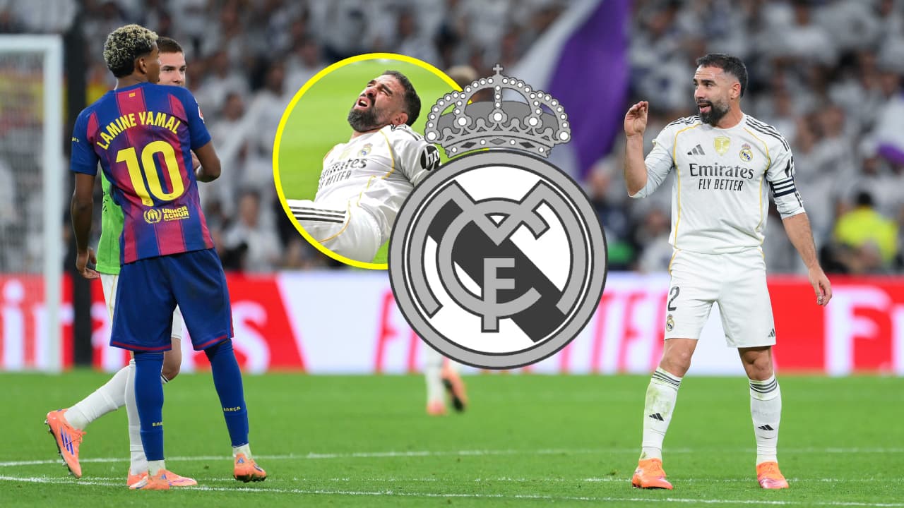 Dani Carvajal es baja del Real Madrid tras su pelea vs. Lamine Yamal