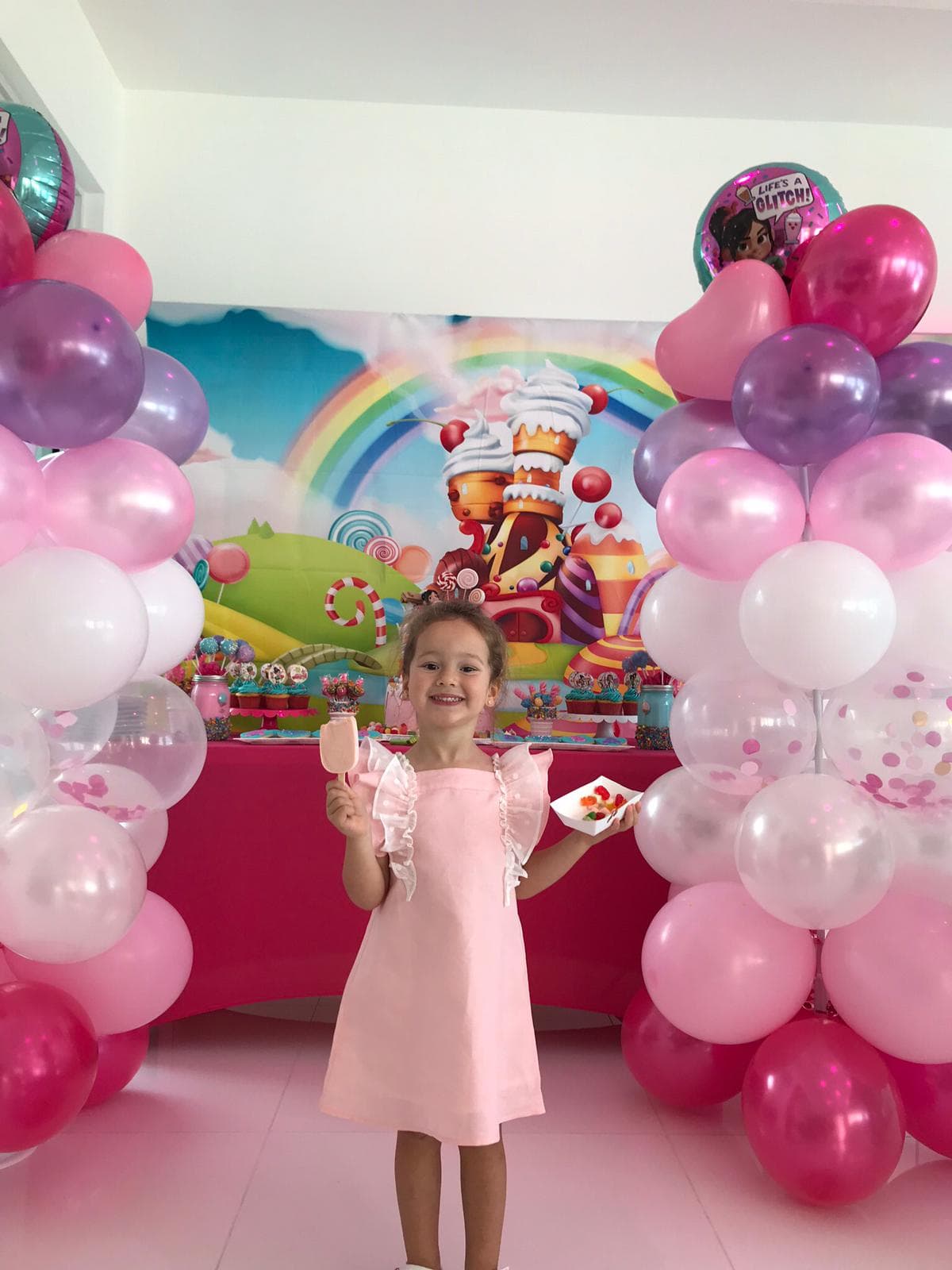 En 2019, la pequeña disfrutó de un fin de semana lleno de sorpresas con motivo de su tercer cumpleaños.