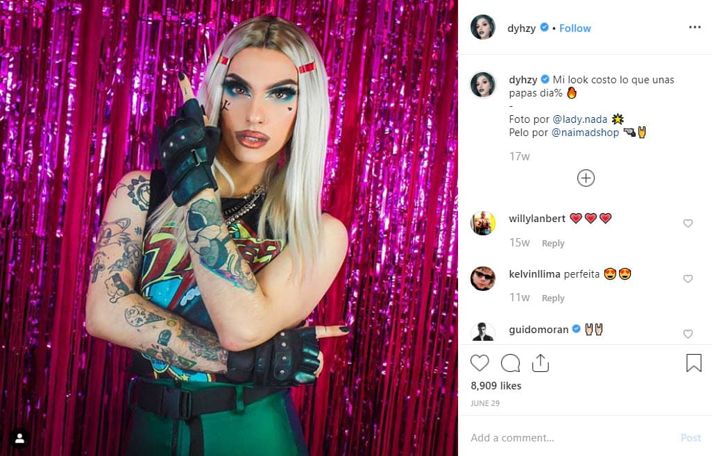 Ha sido señalado por muchos, pero su padre ha demostrado su admiración por el talento de su hijo: "Es uno de los tipos más creativos que vi en mi vida", dijo el presidente electo a Radio con voz, reseñó 
<a href="https://peopleenespanol.com/celebridades/conoce-al-hijo-drag-del-futuro-presidente-de-argentina-es-uno-de-los-tipos-mas-creativos-que-vi-en-mi-vida/" target="_blank">People en Español</a>. 
<br>