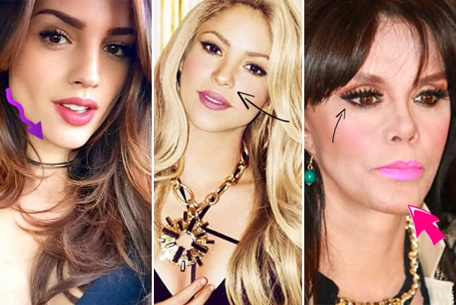 Algunos artistas aseguran que los años, las dietas y el spa los han ayudado a tener una cara así de hermosa, pero la verdad es otra... ¡Le coquetean al bisturí!