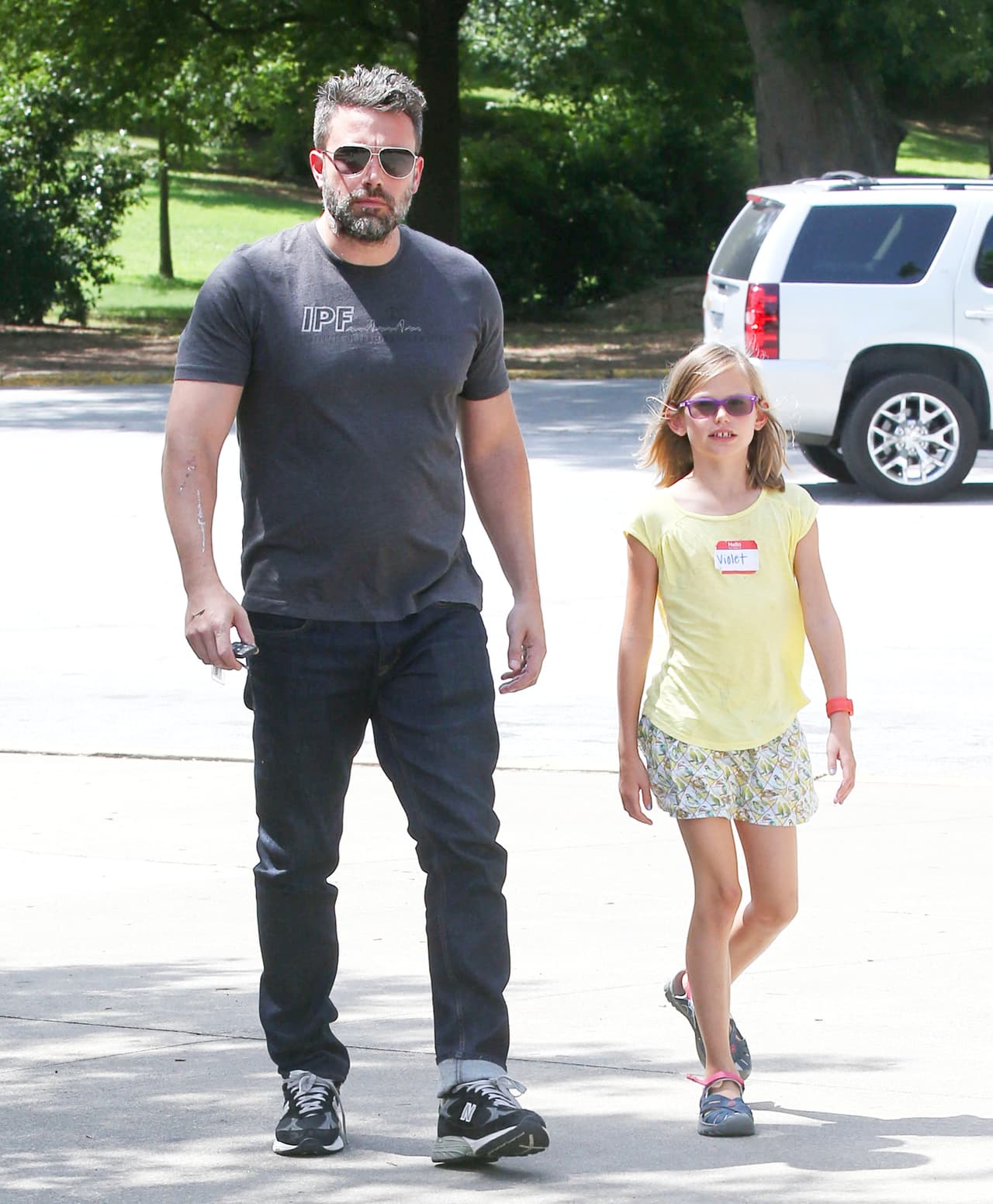 ¡Y estaba usando su anillo de bodas nuevamente!