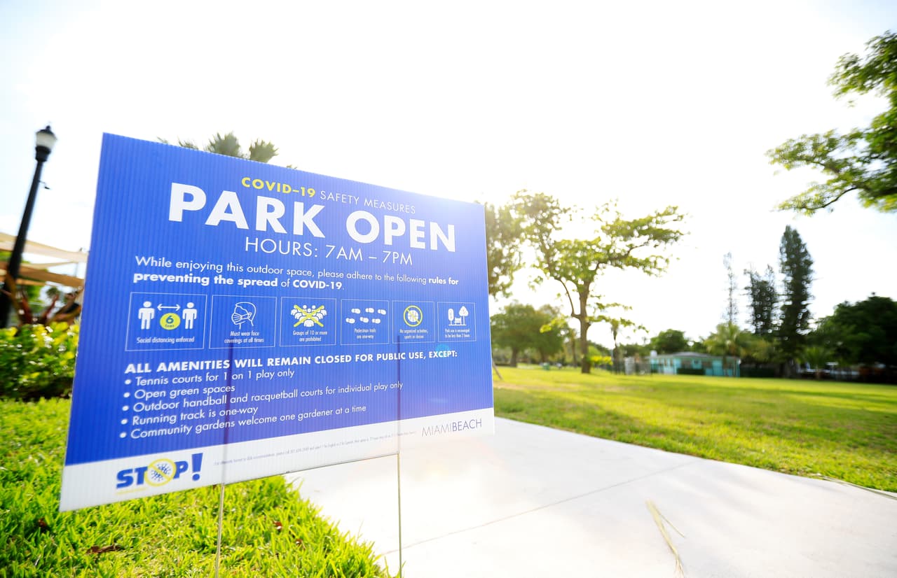 Los horarios de los parques son de 7 am a 7 pm.
<br>