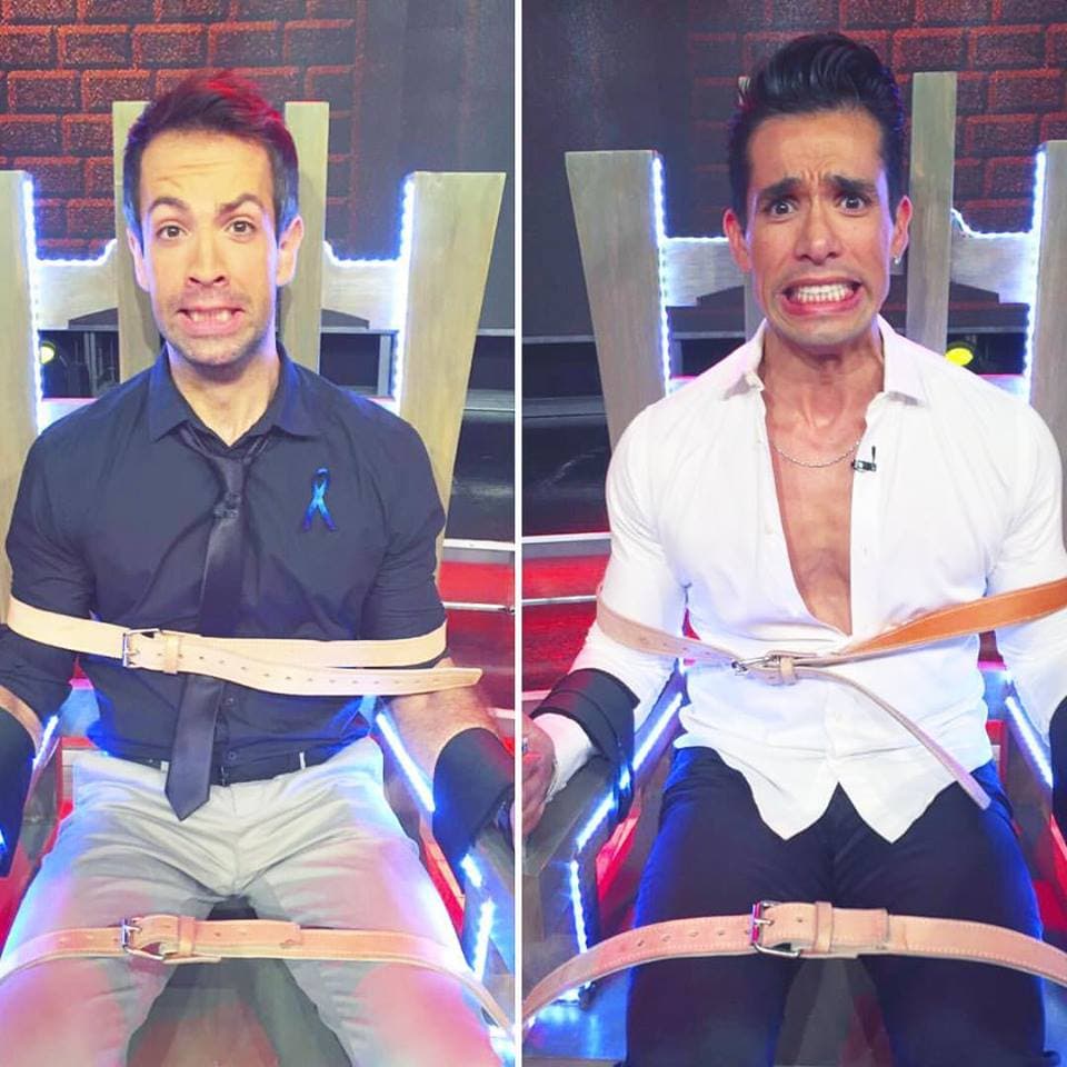 Momentos extremos: Quién se atreve a montarse en la silla eléctrica.