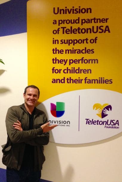 Uno de los más felices de ser parte de este gran acontecimiento fue Alan Tacher que jugó y festejó con los niños.