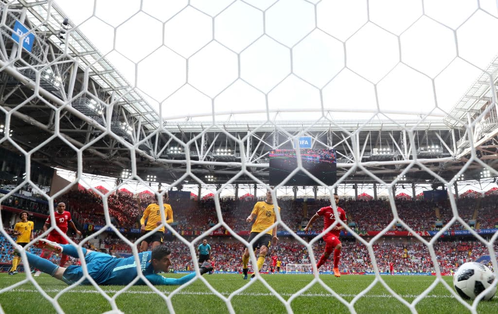 65.- Wahbi Kazri (Túnez) al minuto 90+3. Bélgica 5-2 Túnez.