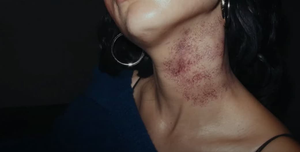 Maddy es llevada a la policía para que confesara que Nate la atacó, pero terminó por no hacerlo