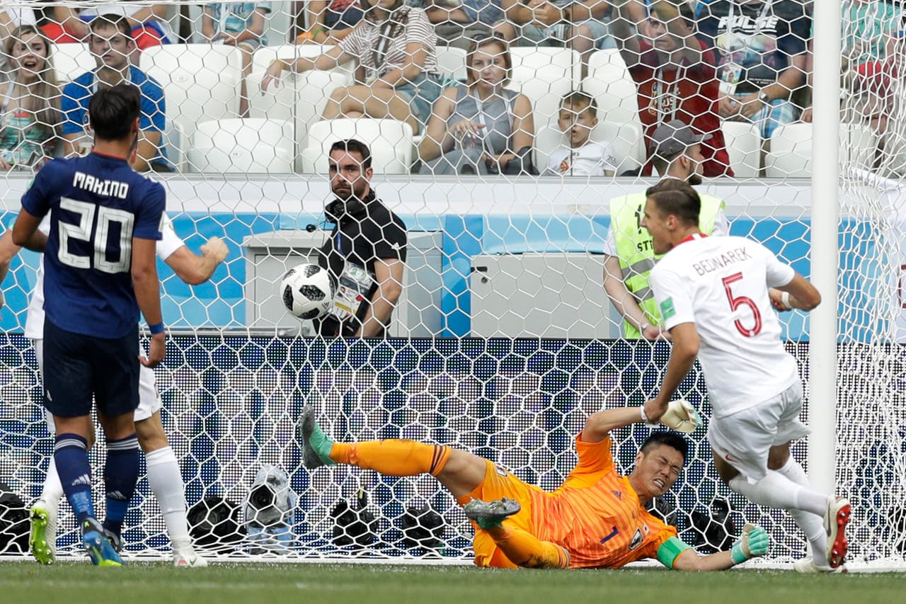 117.- Jan Bdnarek (Polonia) al minuto 59. Japón 0-1 Polonia.