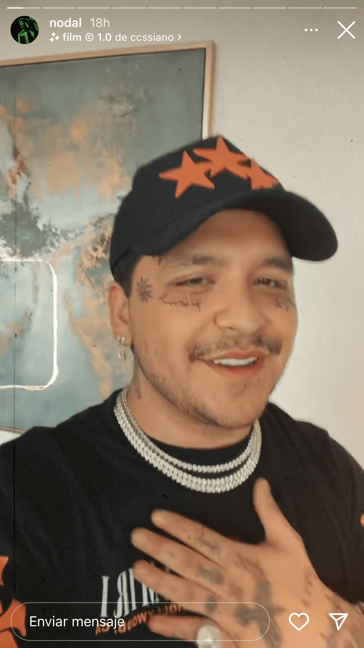 En la entrevista, el cantante no habló sobre Belinda ni de su más reciente separación. 
<br>