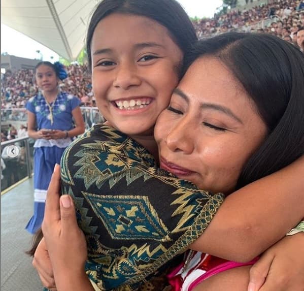 Yalitza Aparicio aseguró que le desea dar 
<b>"visibilidad" y educación</b> a las comunidades indígenas.