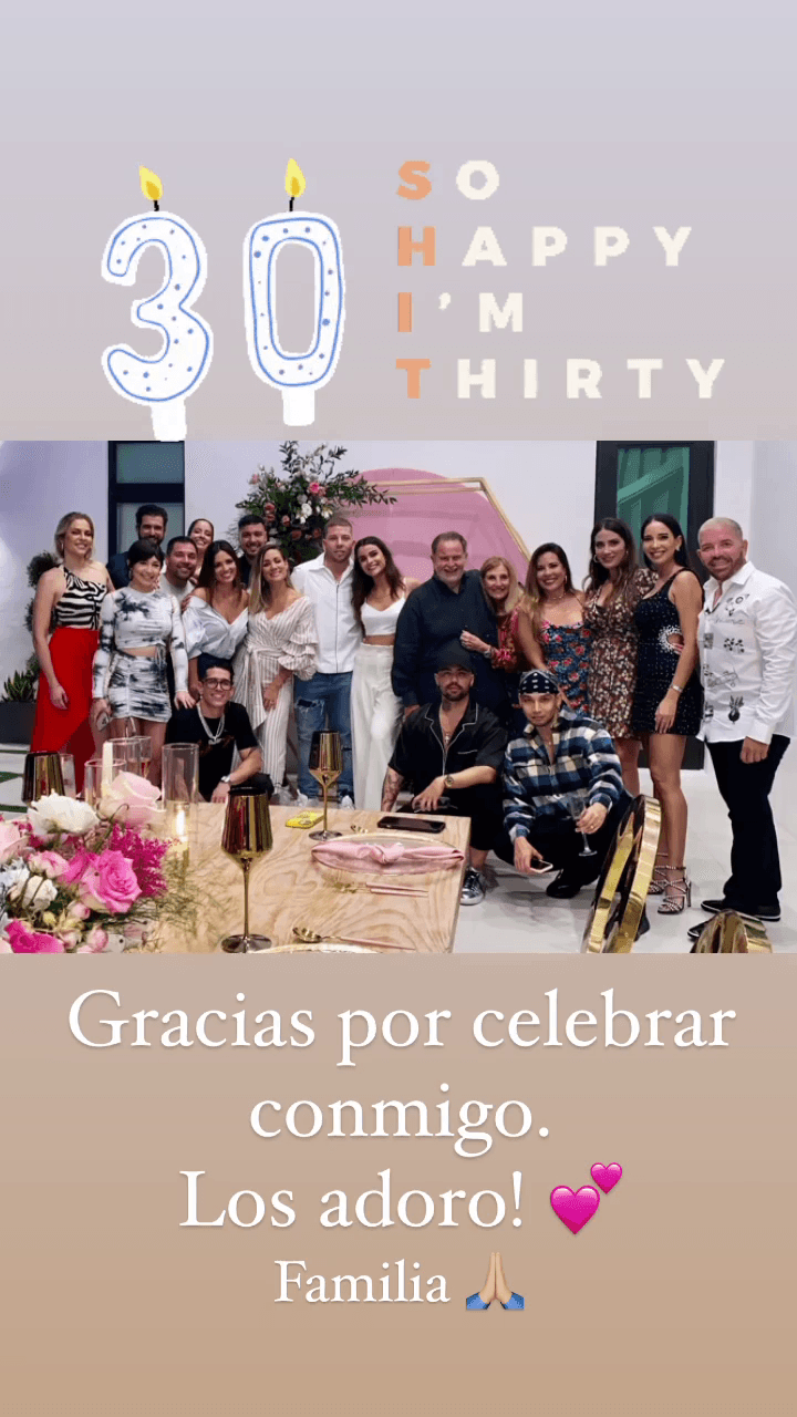 La celebración tuvo varios invitados, entre los que destacaron nuestro querido Raúl de Molina y su esposa Mily.