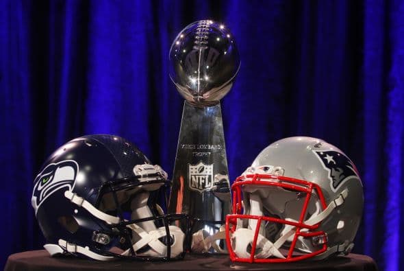 Goodell felicitó a Seattle y New Enlgansd por llegar al Super Bowl y poder competir por el trofeo 'Vince Lombardi' (Foto: Mario Castillo),